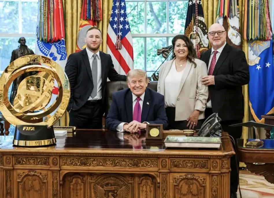 Justin Gaethje Returns to the White House as MMA Community Celebrates Fourth of July
