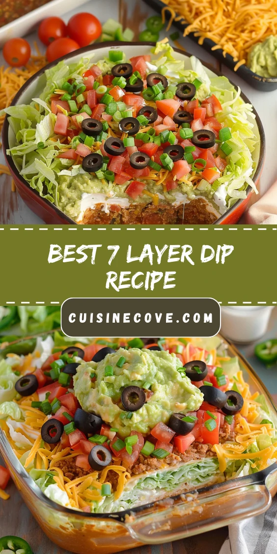 Best 7 Layer Dip Recipe for Game Day