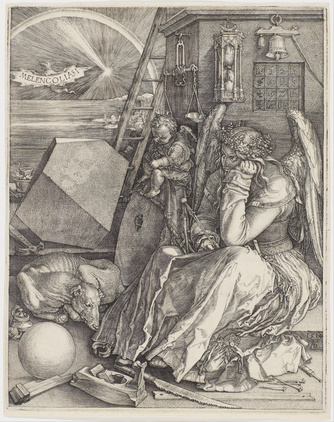 Melencolia I, gravure sur cuivre, Albrecht Dürer, 1514