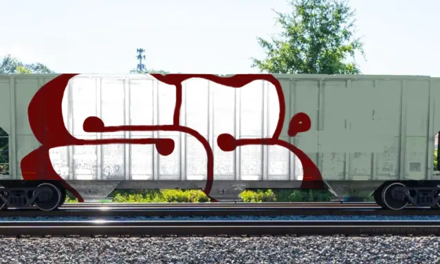 Graffiti artwork by 3OPK