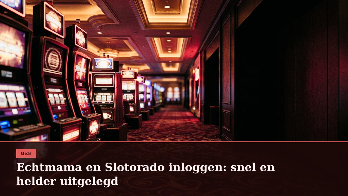 Echtmama en Slotorado inloggen: snel en helder uitgelegd