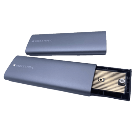 M.2 NVMe SSD Enclosure — USB-C, 10Gbps — 5