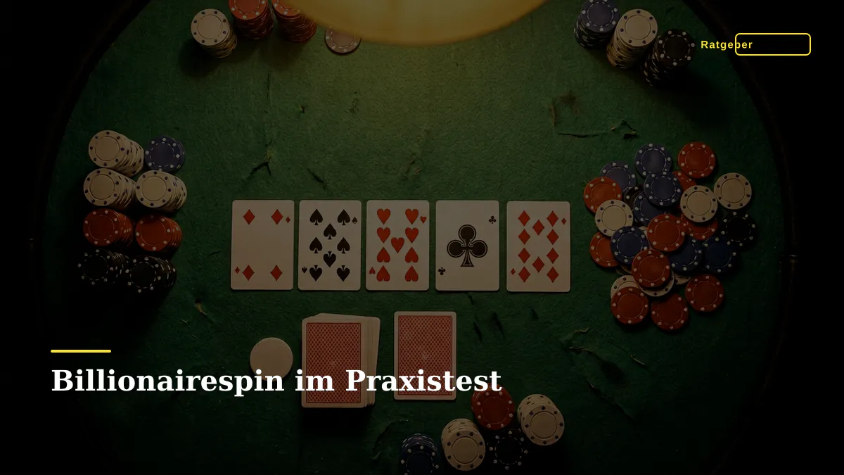 Billionairespin im Praxistest