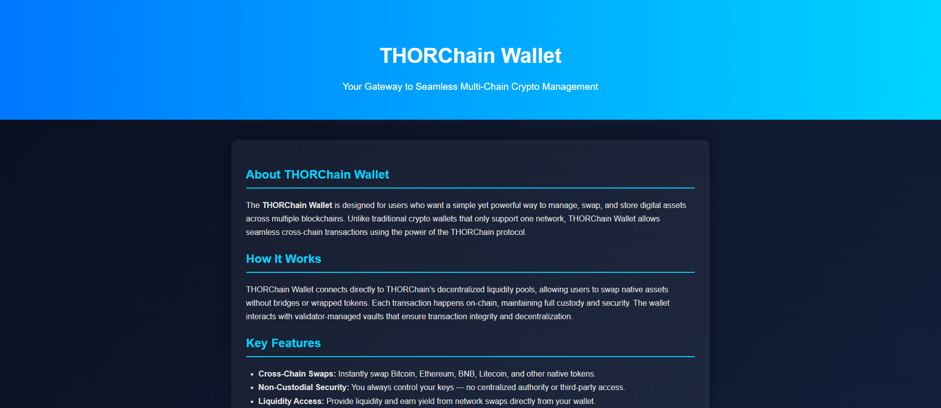 Stored capture of thorr-chain-wallet.pages.dev