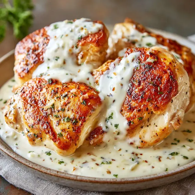 Creamy Garlic Chicken