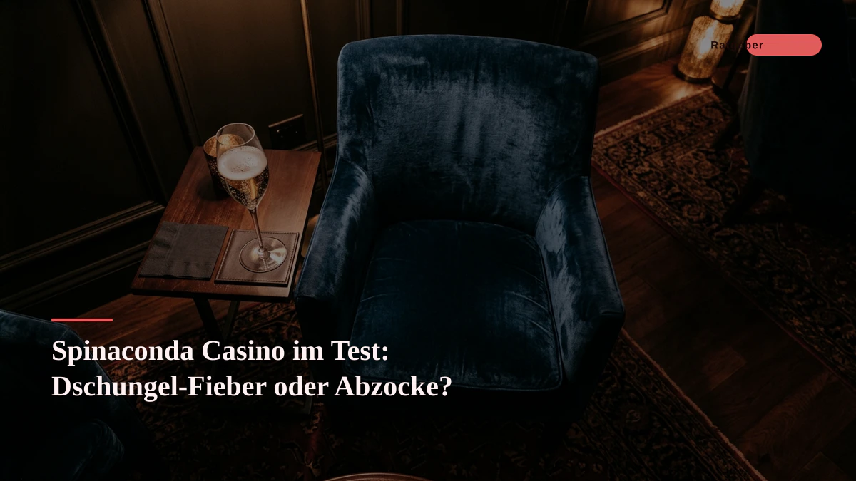 Spinaconda Casino im Test: Dschungel-Fieber oder Abzocke?