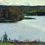 Пейзаж с рекой 1911