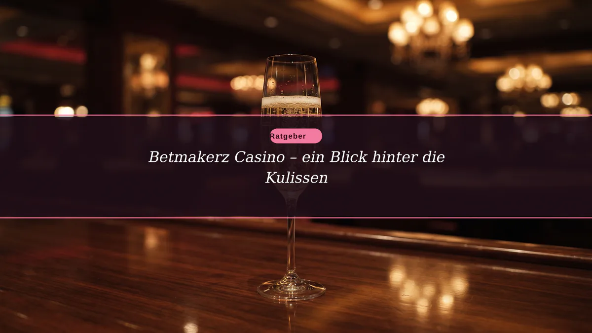 Betmakerz Casino – ein Blick hinter die Kulissen