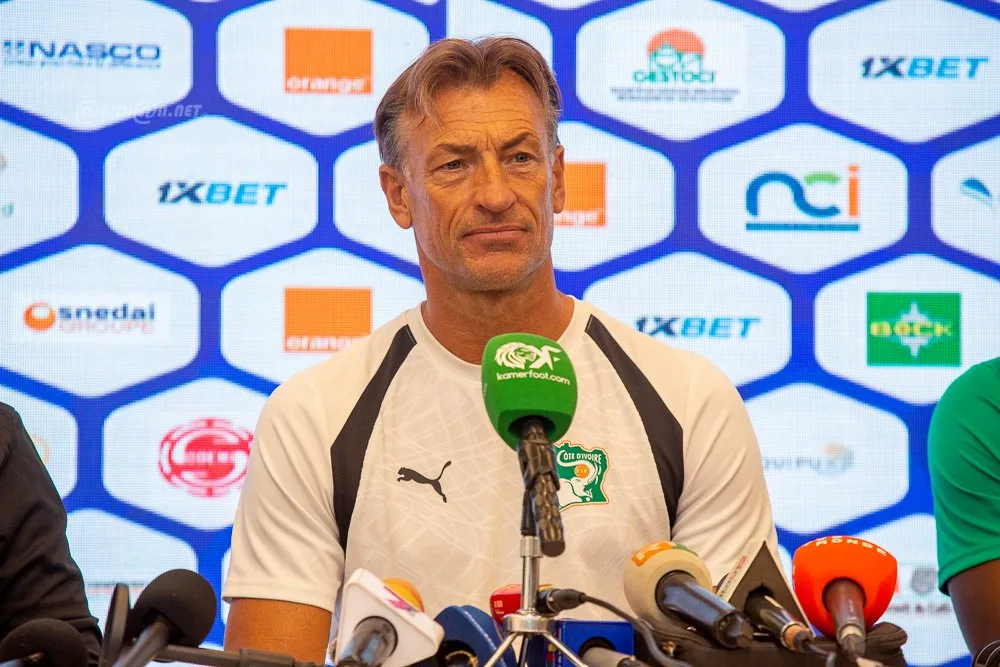 Illustration - Côte d'Ivoire : les Éléphants chutent 1-0 face au Cameroun, Hervé Renard regarde déjà vers l'avenir