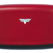 Nappa Red leather Card Case front