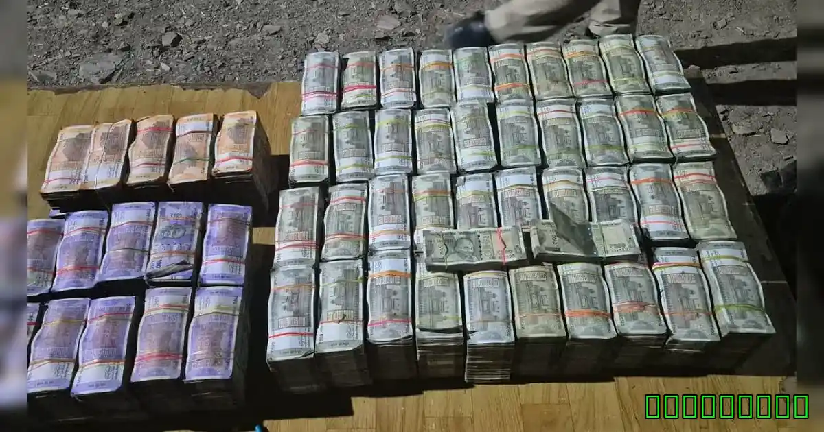 एक्सप्रेसवे पर हवाला नकदी पकड़े, कोटा पुलिस का बड़ा गुजरात मिलां...जानकर झूम उठेंगे आप - A Man Is Seen In This Image Of Money