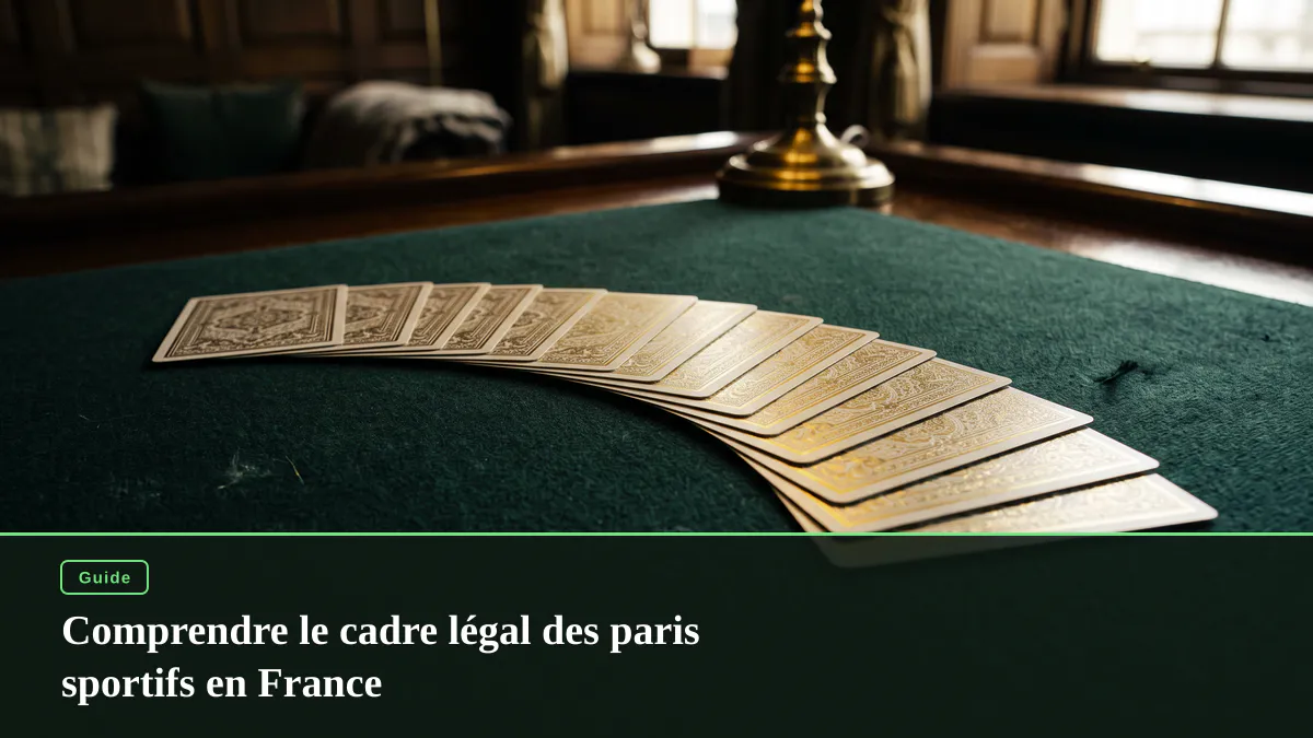 Comprendre le cadre légal des paris sportifs en France