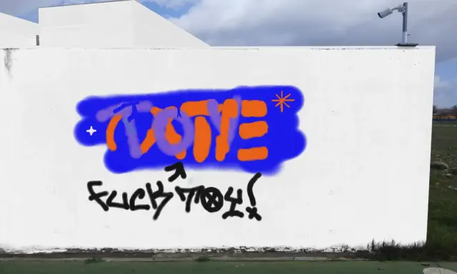 Graffiti artwork by TTj