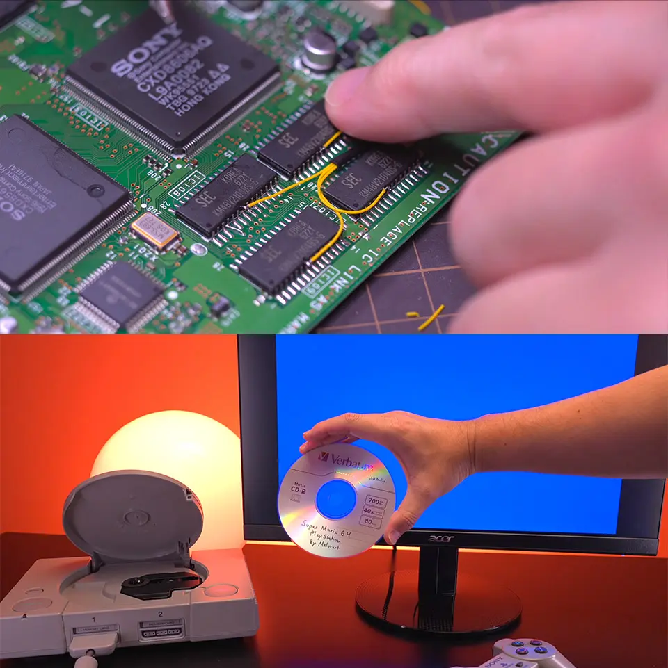 PlayStation Modders Achieve 16MB RAM Upgrade