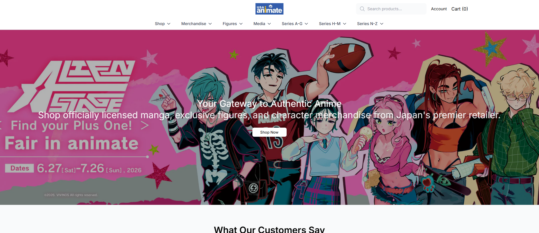 Stored capture of animateusadirect.shop