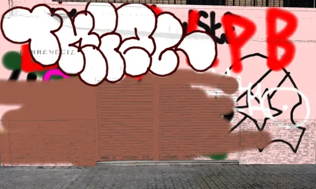 Graffiti artwork by Tkiz