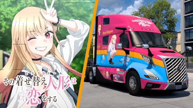 Volvo VNL 2025 Marin Kitagawa - My Dress-Up Darling Skin