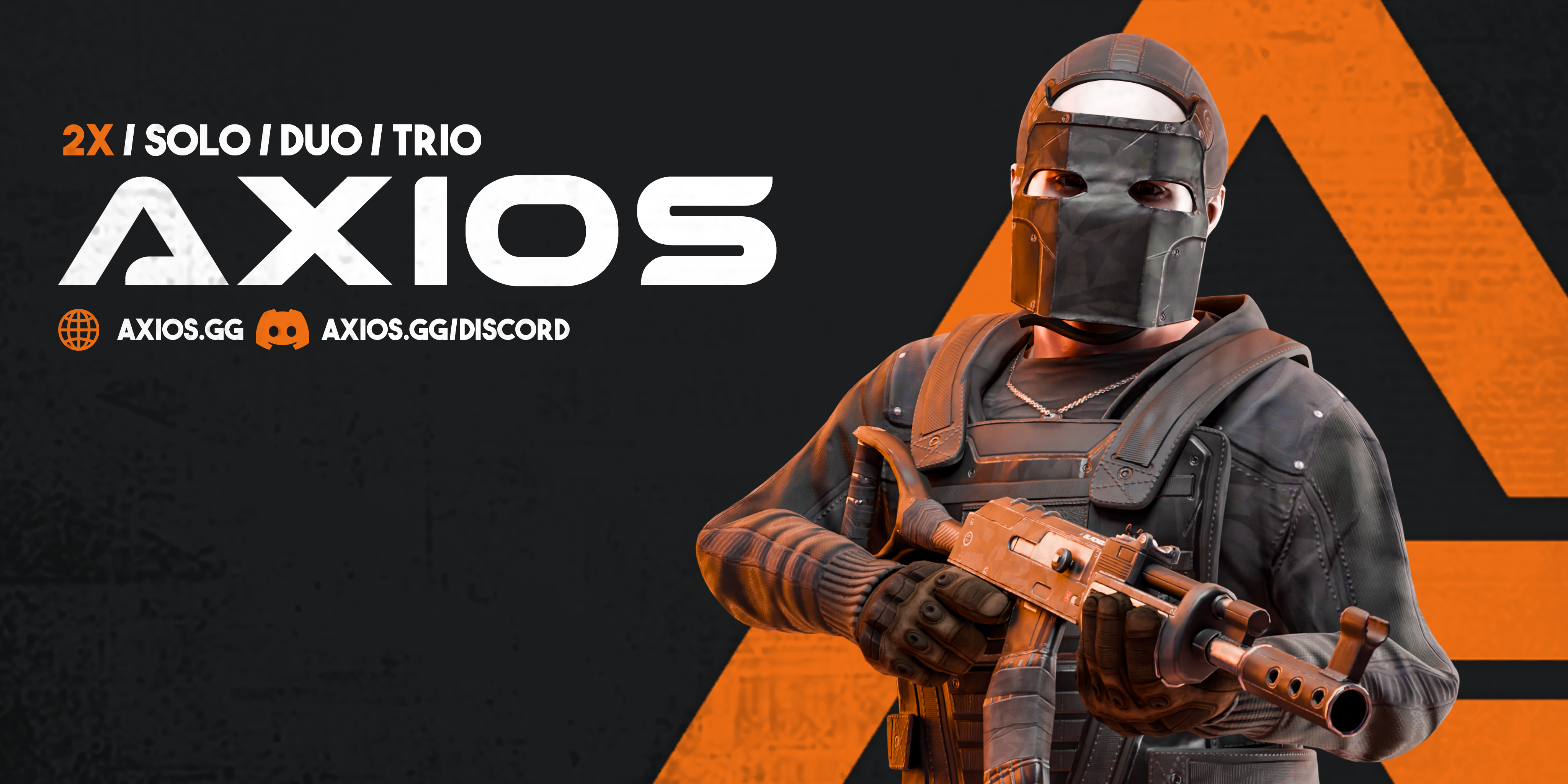 Баннер сервера Axios EU | 3X | Solo/Duo/Trio | Active Admins