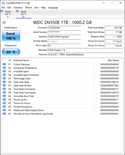 Crystal Disk Info 20261020201903