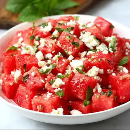 Watermelon Feta Mint Salad: Your Ultimate Refreshing Treat