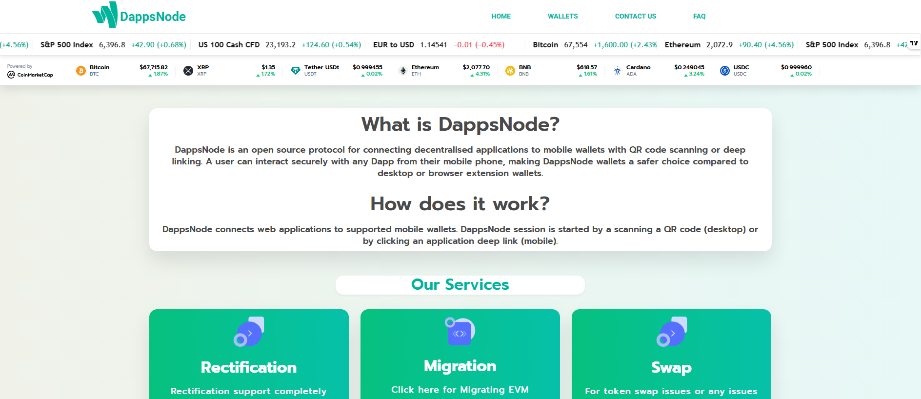 Screenshot of blockchain-kit.pages.dev