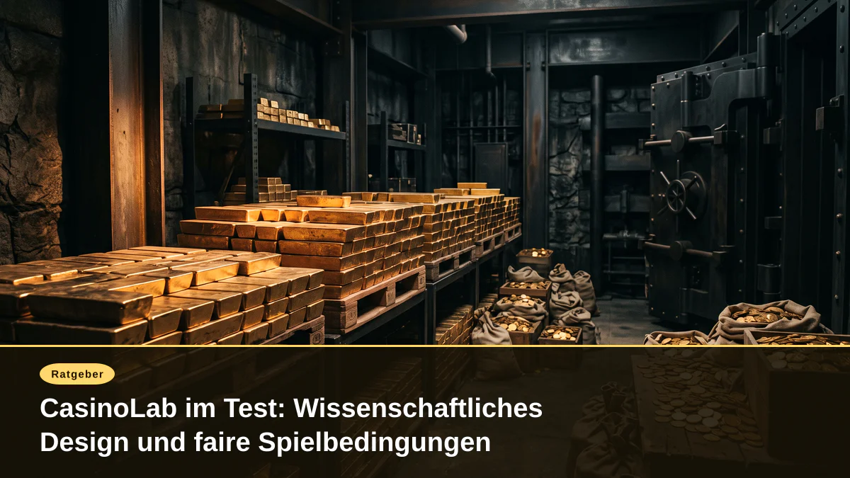 CasinoLab im Test: Wissenschaftliches Design und faire Spielbedingungen