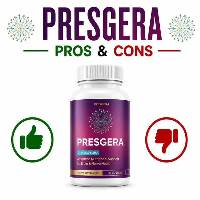Presgera Pros and Cons