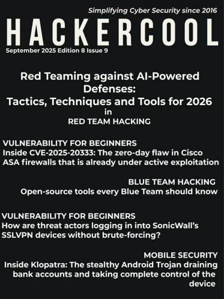 Hackercool Magazine - September 2025