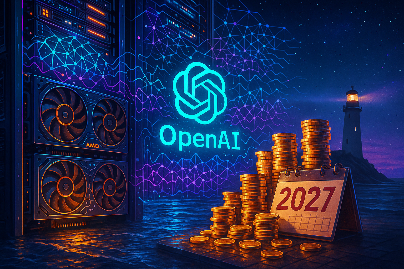 AMD projecting massive AI data center revenue growth by 2027, highlighting chips and AI innovation