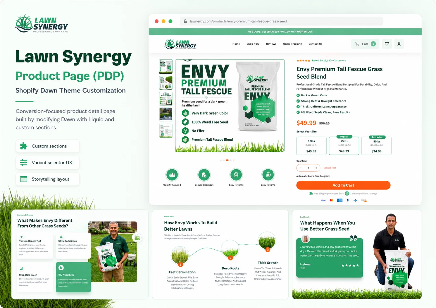 Building a Conversion-Focused Shopify Product Page with Dawn Customization
