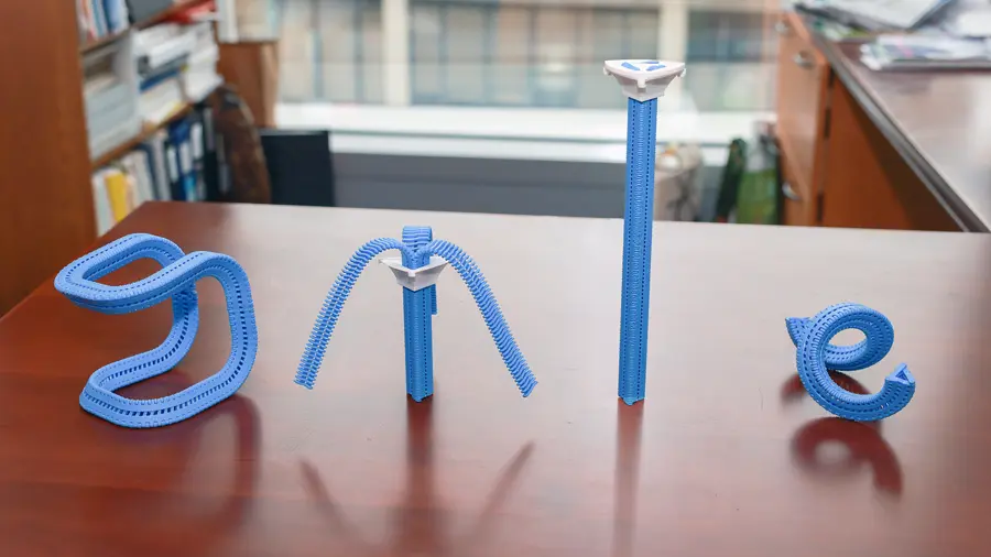 Triangular Zipper Revived with 3D Printing