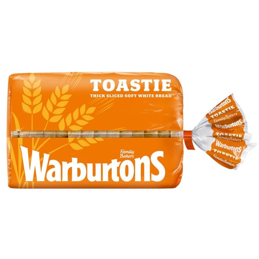Toastie White Bread Warburtons