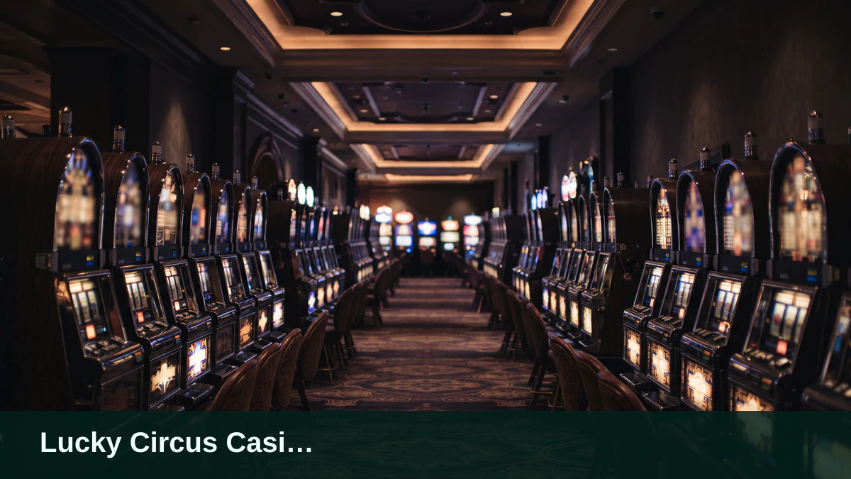 Lucky Circus Casino — Willkommensbonus 100 % bis zu 1.500 € + 150 FS, Zahlungen: Sofort, USDT