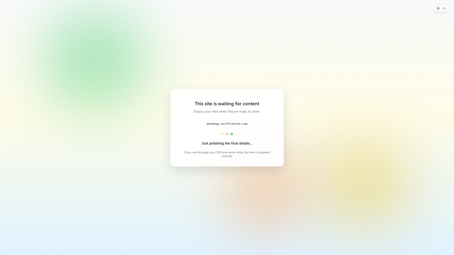 Screenshot of pending-verification.com