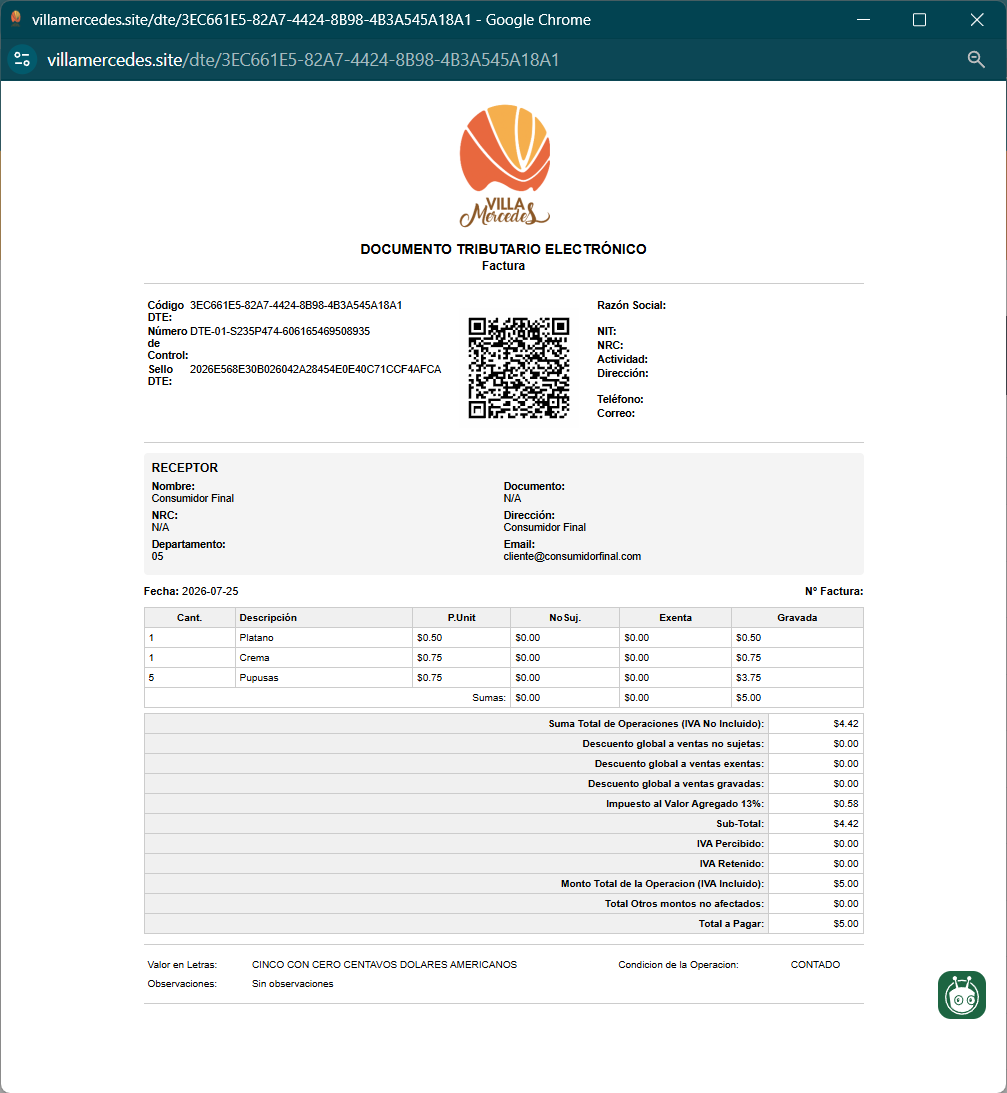 invoice