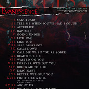 setlist evawebsite