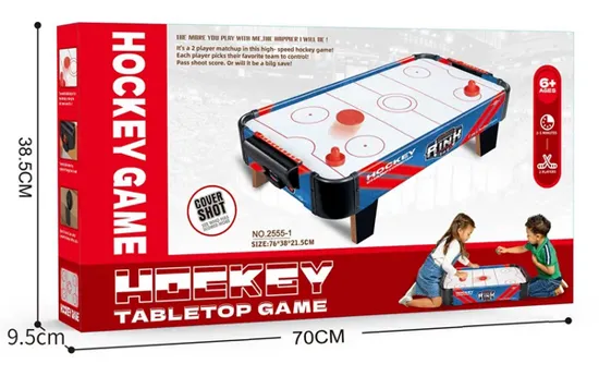 Wooden Go Hockey Table with Double Players Battle Hockey Table for Kids and Adults Hockey Table Game photo 6