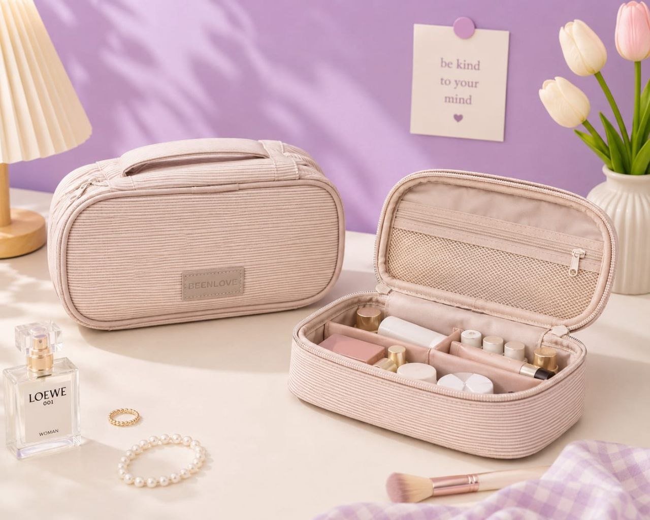 Luna Luxe COSMETIC POUCH