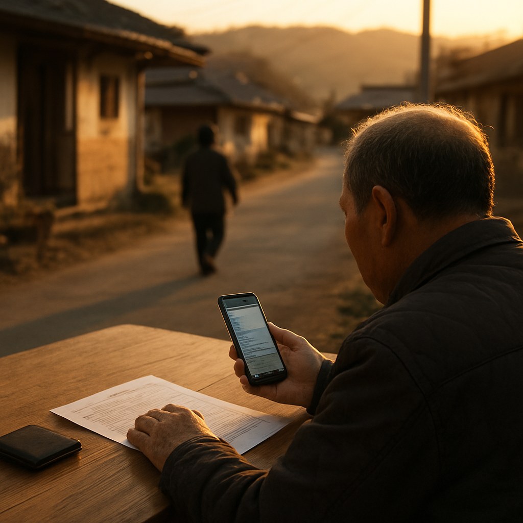korean rural area elderly village