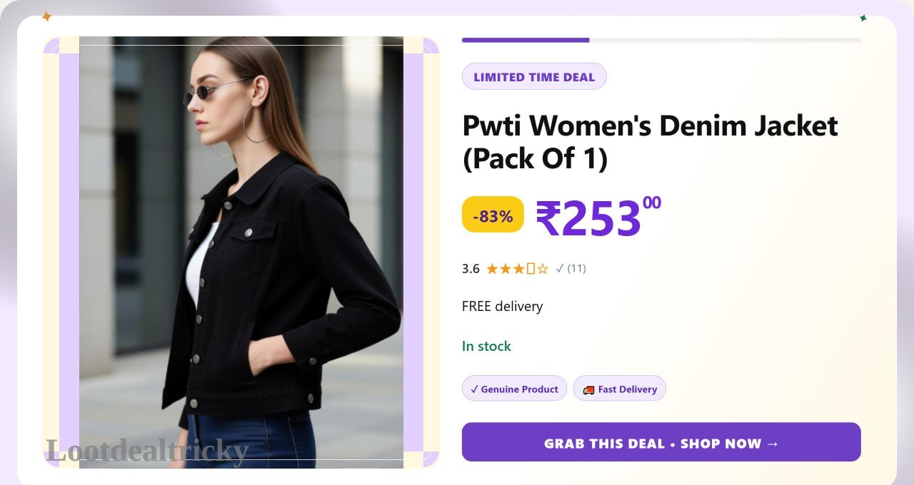women S Denim – Just ₹253 | Loot Deal women S Denim – Just ₹253 | Loot Deal