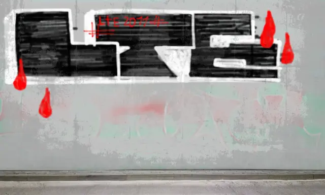 Graffiti artwork by zio