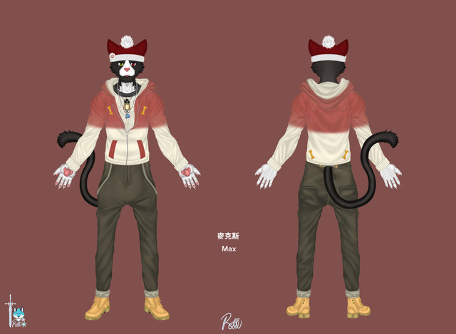 休閒服裝 有外套 編織毛帽 有項鍊 無手套 V2.jpg