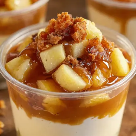 Caramel Apple Dessert Cups – Indulgent Fall Treats