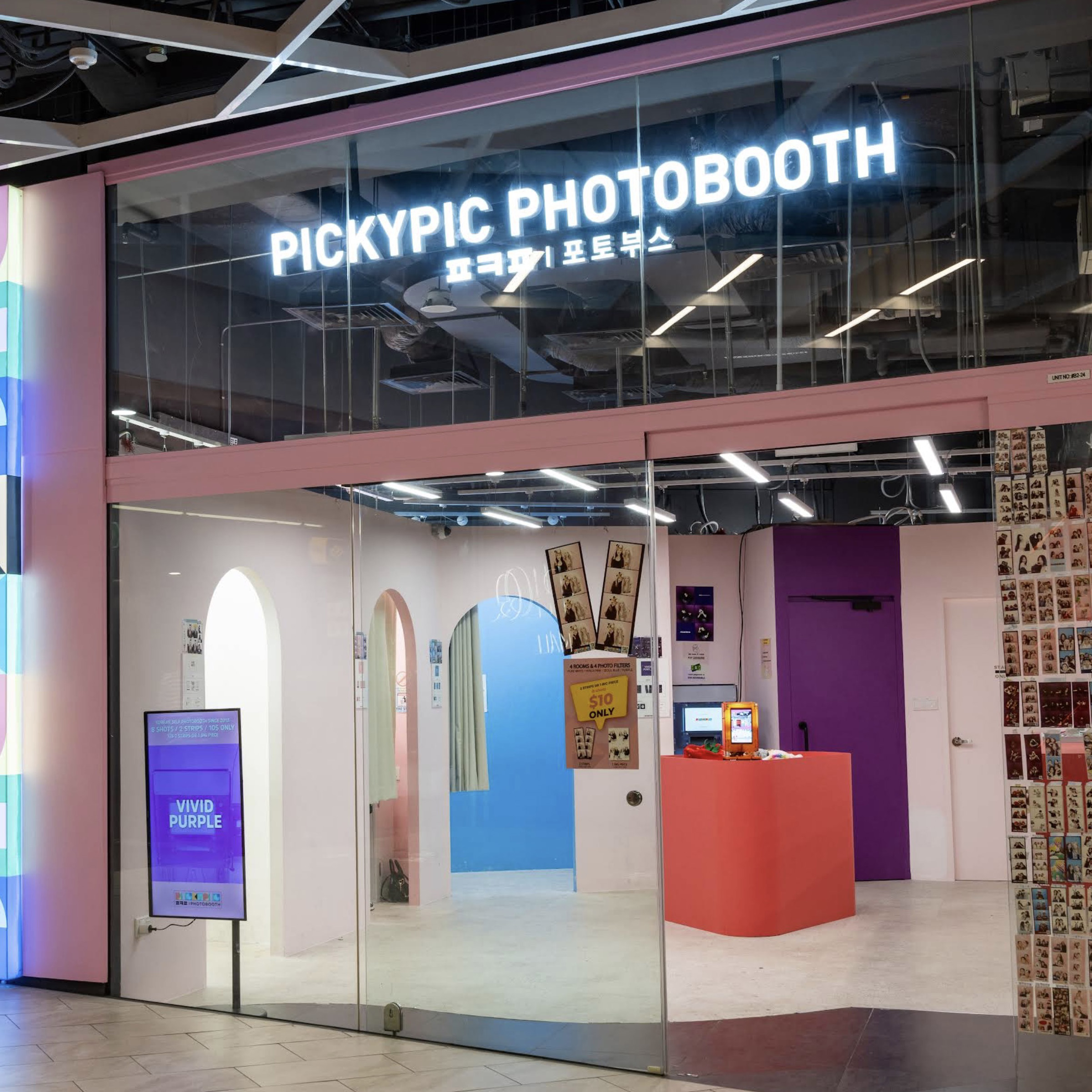 Picky Pic Photobooth PLQ Mall storefront