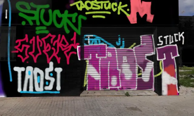 Graffiti artwork by taost