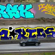 Graffiti artwork by Ursk