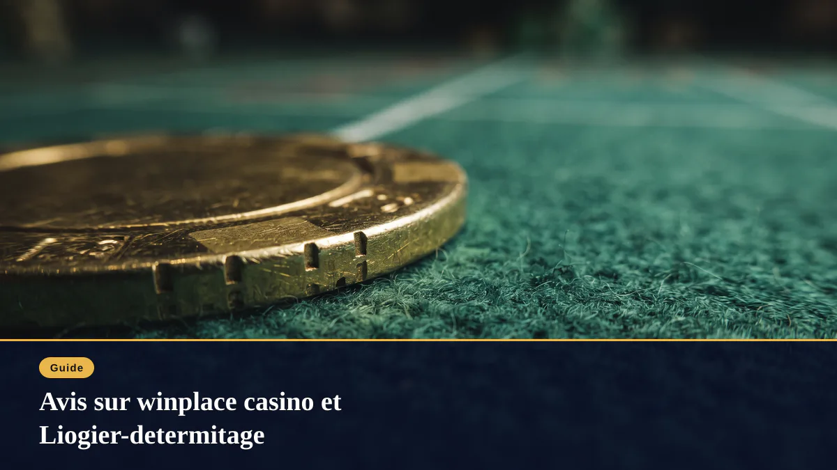 Avis sur winplace casino et Liogier-determitage