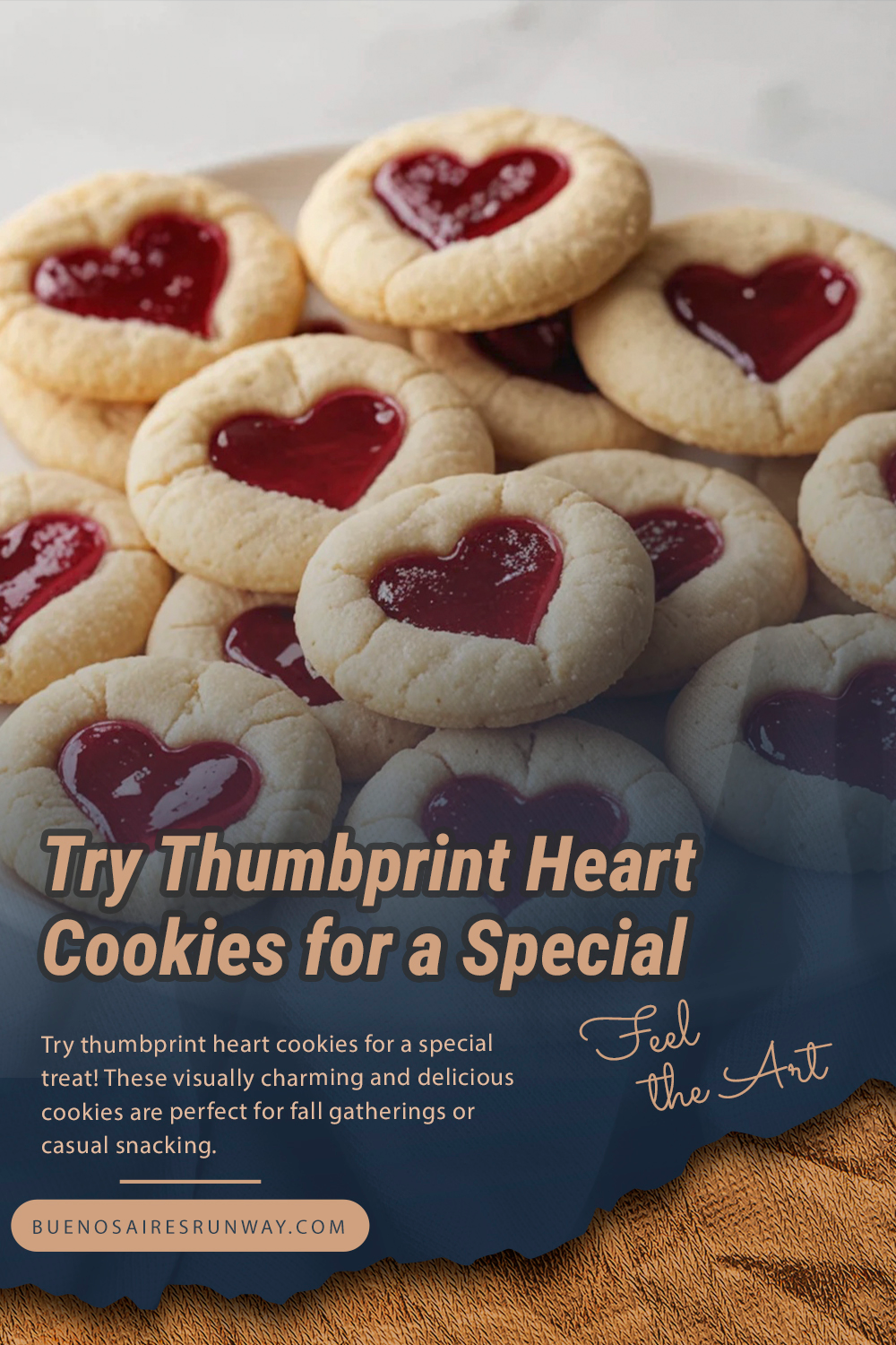 Try Thumbprint Heart Cookies for a Special Treat!