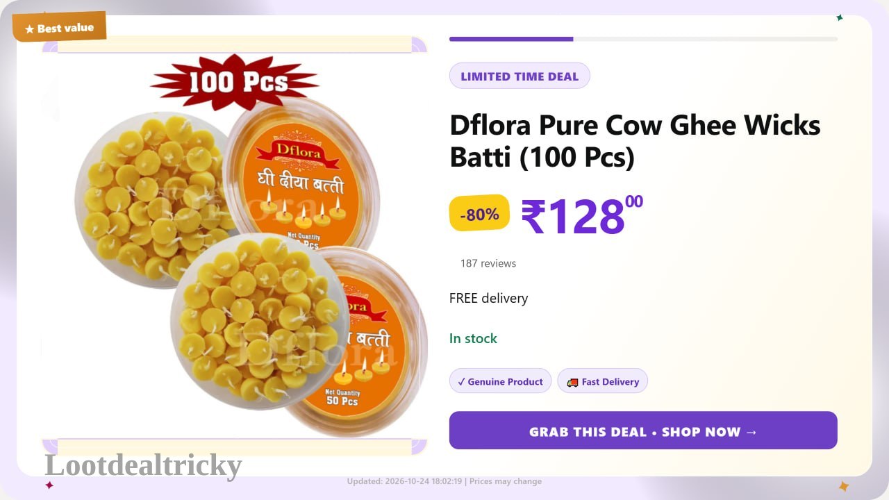 pure Cow Ghee – Just ₹128 | Lowest Price Deal pure Cow Ghee – Just ₹128 | Lowest Price Deal