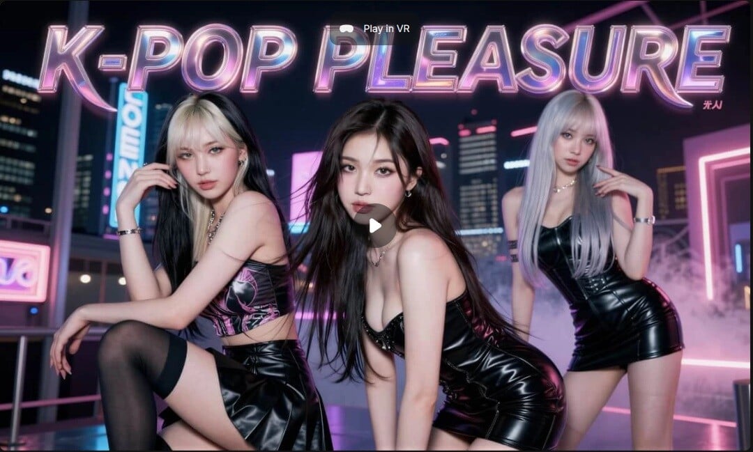 [ดูฟรี] K pop Pleasure  Episode 1  VR POV 180 อัปเดตใหม่ล่าสุด